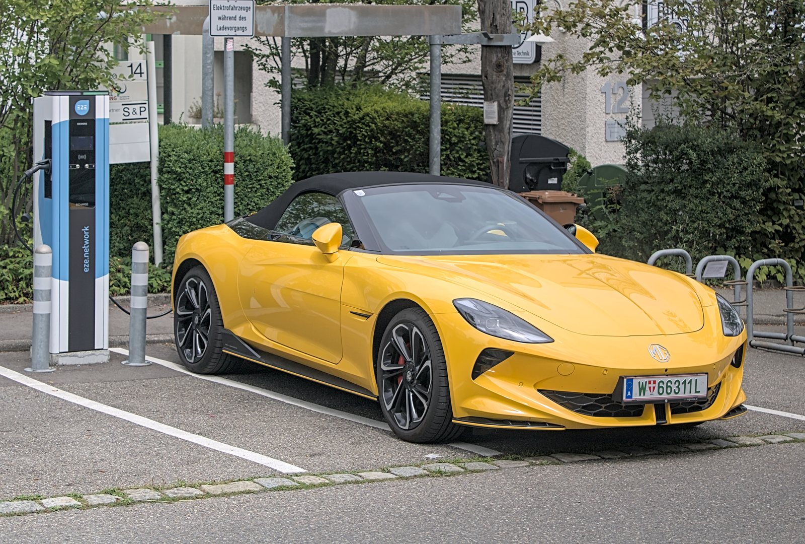 MG Cyberster Außenansicht